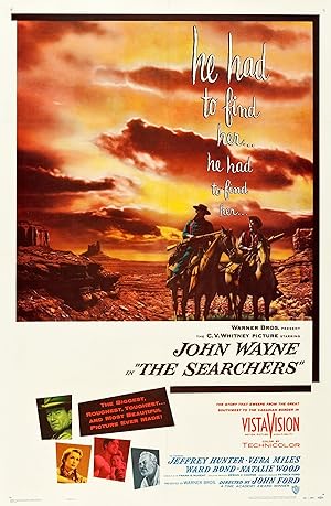The Searchers (1956) poster