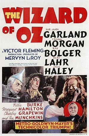 The Wizard of Oz (1939) poster
