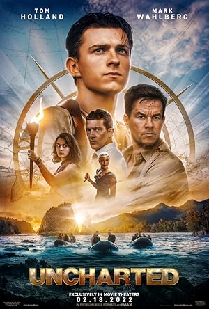 Uncharted (2022) poster
