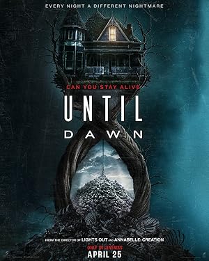 Until Dawn (2025) poster