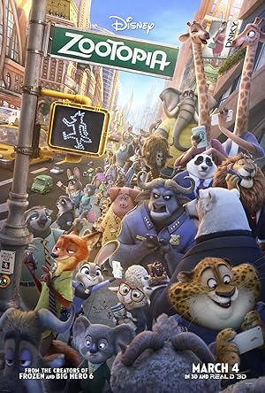 Zootopia (2016) poster