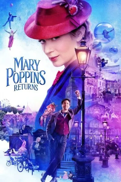 Mary Poppins Returns (2018) (2018) - Family Movie Poster