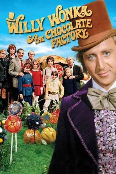 Willy Wonka & the Chocolate Factory (1971) (1971) - Family Movie Poster