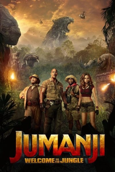 Jumanji: Welcome to the Jungle (2017) (2017) - Adventure Movie Poster