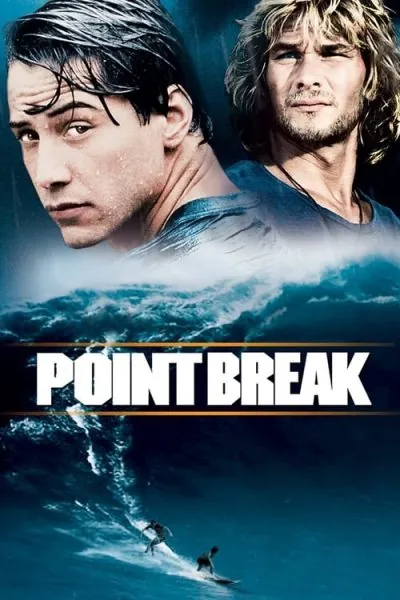 Point Break (1991) (1991) - Action Movie Poster