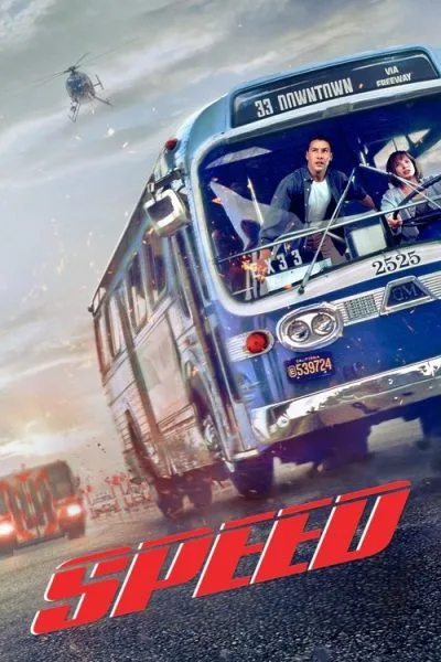 Speed (1994) (1994) - Action Movie Poster
