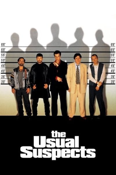 The Usual Suspects (1995) (1995) - Crime Movie Poster
