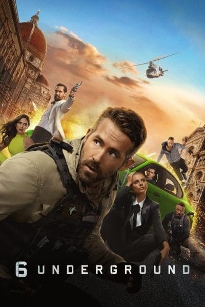 6 Underground (2019) - Action Movie Poster