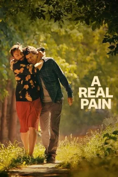 A Real Pain (2024) - Comedy Movie Poster