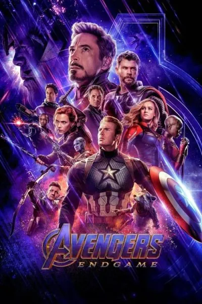 Avengers: Endgame (2019) - Action Movie Poster