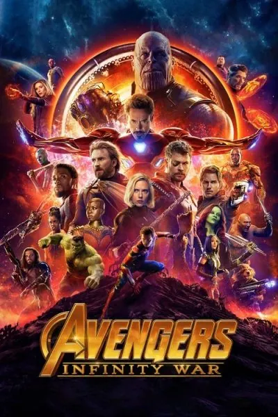 Avengers: Infinity War (2018) - Action Movie Poster