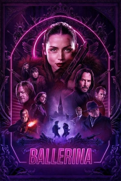 Ballerina (2025) - Action Movie Poster