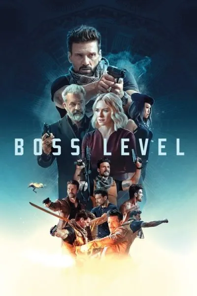 Boss Level (2020) - Action Movie Poster