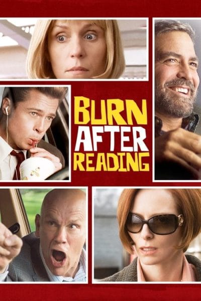 Burn After Reading (2008) - Comedy Movie Poster