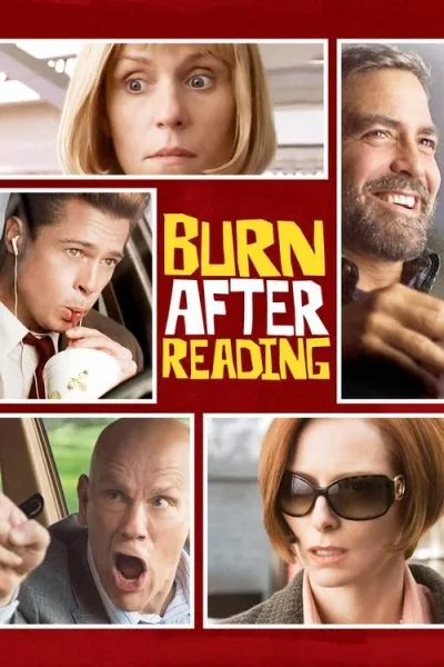Burn After Reading (2008) - Comedy Movie Poster