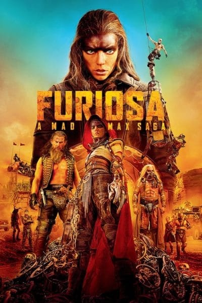 Furiosa: A Mad Max Saga (2024) - Action Movie Poster