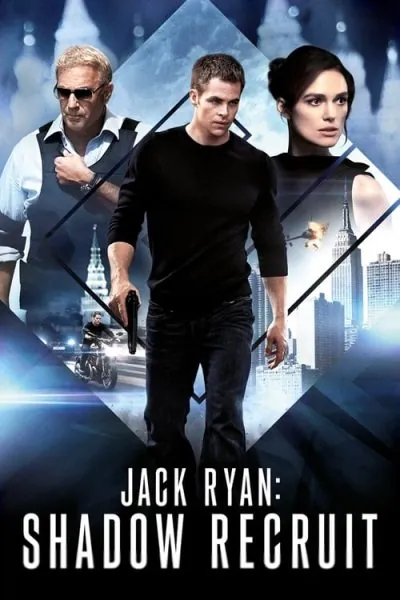 Jack Ryan: Shadow Recruit (2014) - Action Movie Poster