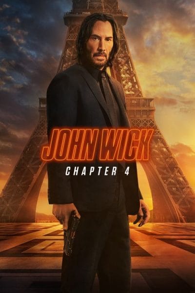 John Wick: Chapter 4 (2023) - Action Movie Poster