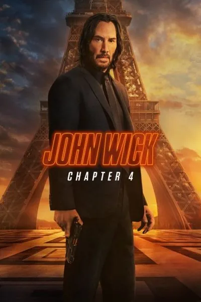 John Wick: Chapter 4 (2023) - Action Movie Poster