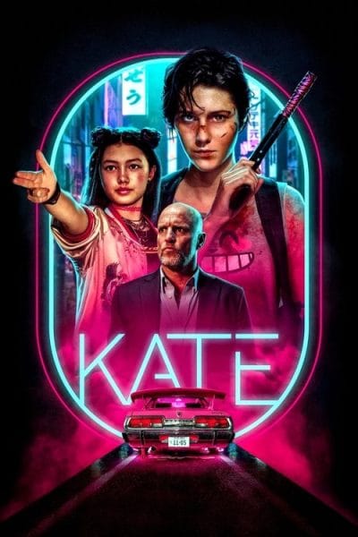 Kate (2021) - Action Movie Poster