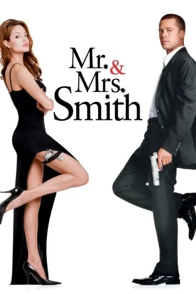 Mr. & Mrs. Smith (2005) - Action Movie Poster