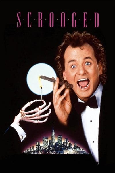 Scrooged (1988) - Comedy Movie Poster