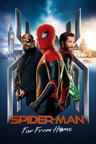 Spider-Man: Far from Home (2019) - Action Movie Poster