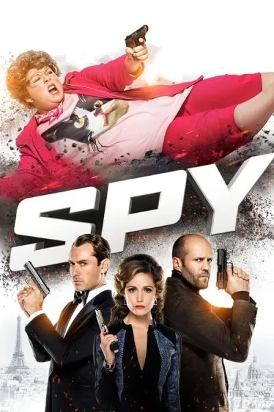 Spy (2015) - Action Movie Poster