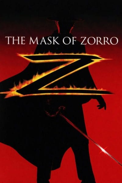 The Mask of Zorro (1998) - Action Movie Poster