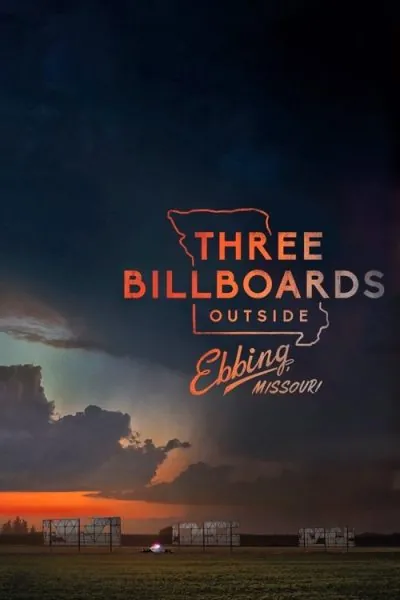 Three Billboards Outside Ebbing, Missouri (2017) - Crime Movie Poster