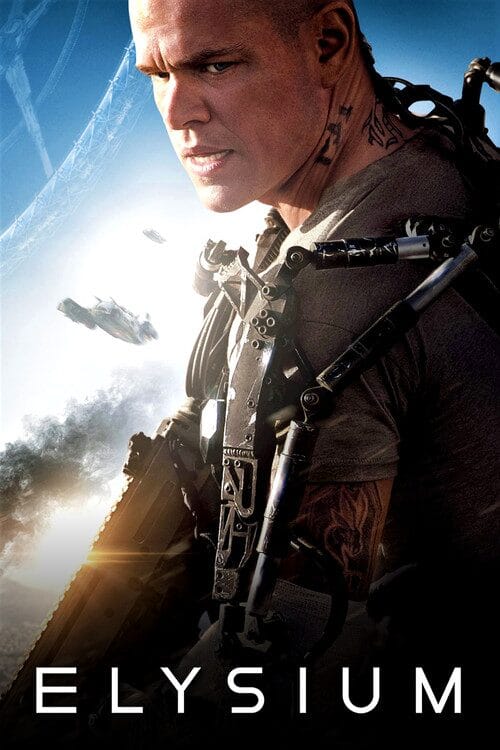 Elysium movie poster - science fiction