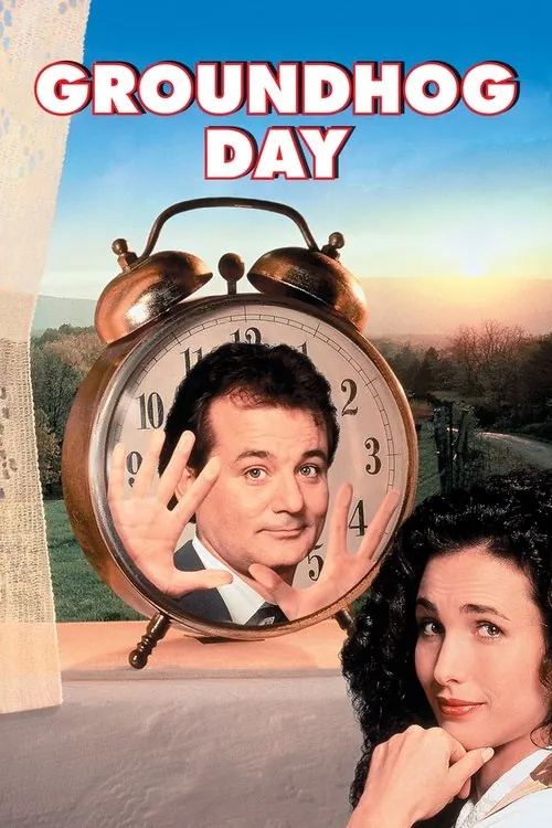 Groundhog Day movie poster - comedy