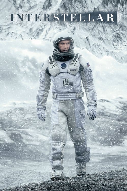 Interstellar movie poster - science fiction