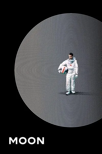 Moon (2009) (2009) - Science Fiction Movie Poster