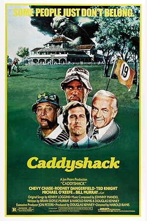 Caddyshack (1980) poster