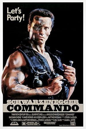 Commando (1985) poster