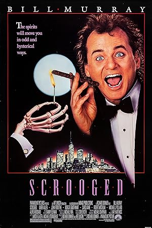 Scrooged (1988) poster