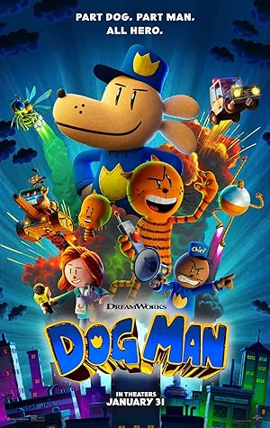 Dog Man Poster