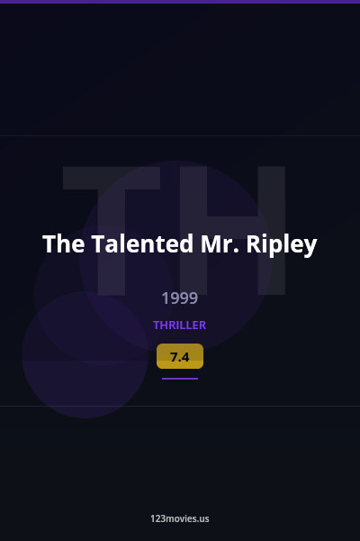 The Talented Mr. Ripley