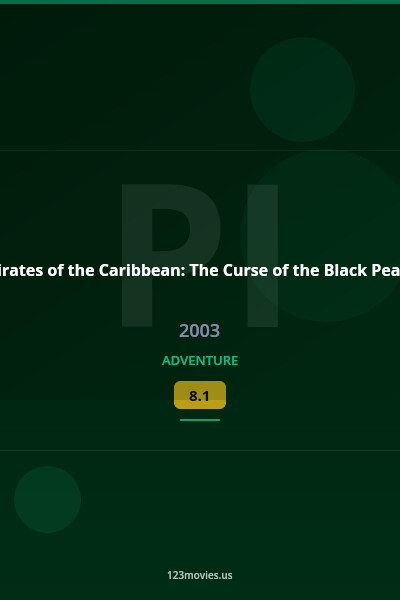 Pirates of the Caribbean: The Curse of the Black Pearl