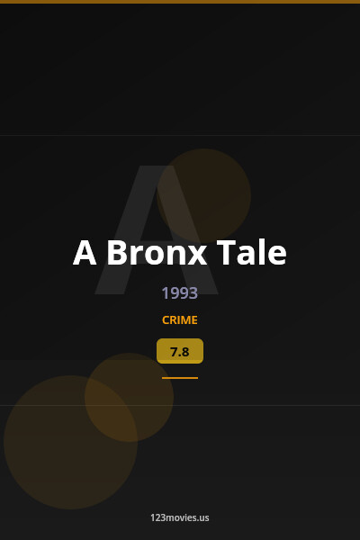 A Bronx Tale