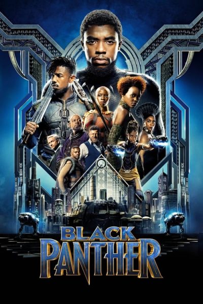 Black Panther (2018) - Action Movie Poster