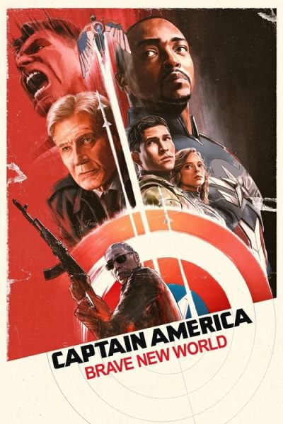 Captain America: Brave New World (2025) - Action Movie Poster