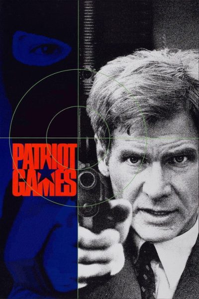 Patriot Games (1992) - Action Movie Poster