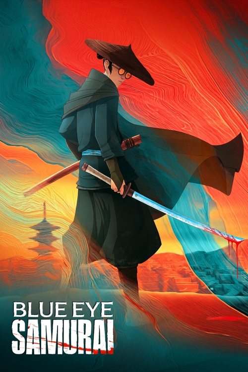 Blue Eye Samurai poster