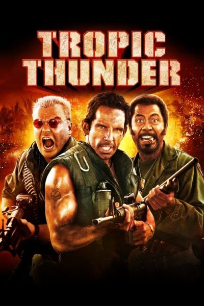 Tropic Thunder (2008) (2008) - Comedy Movie Poster